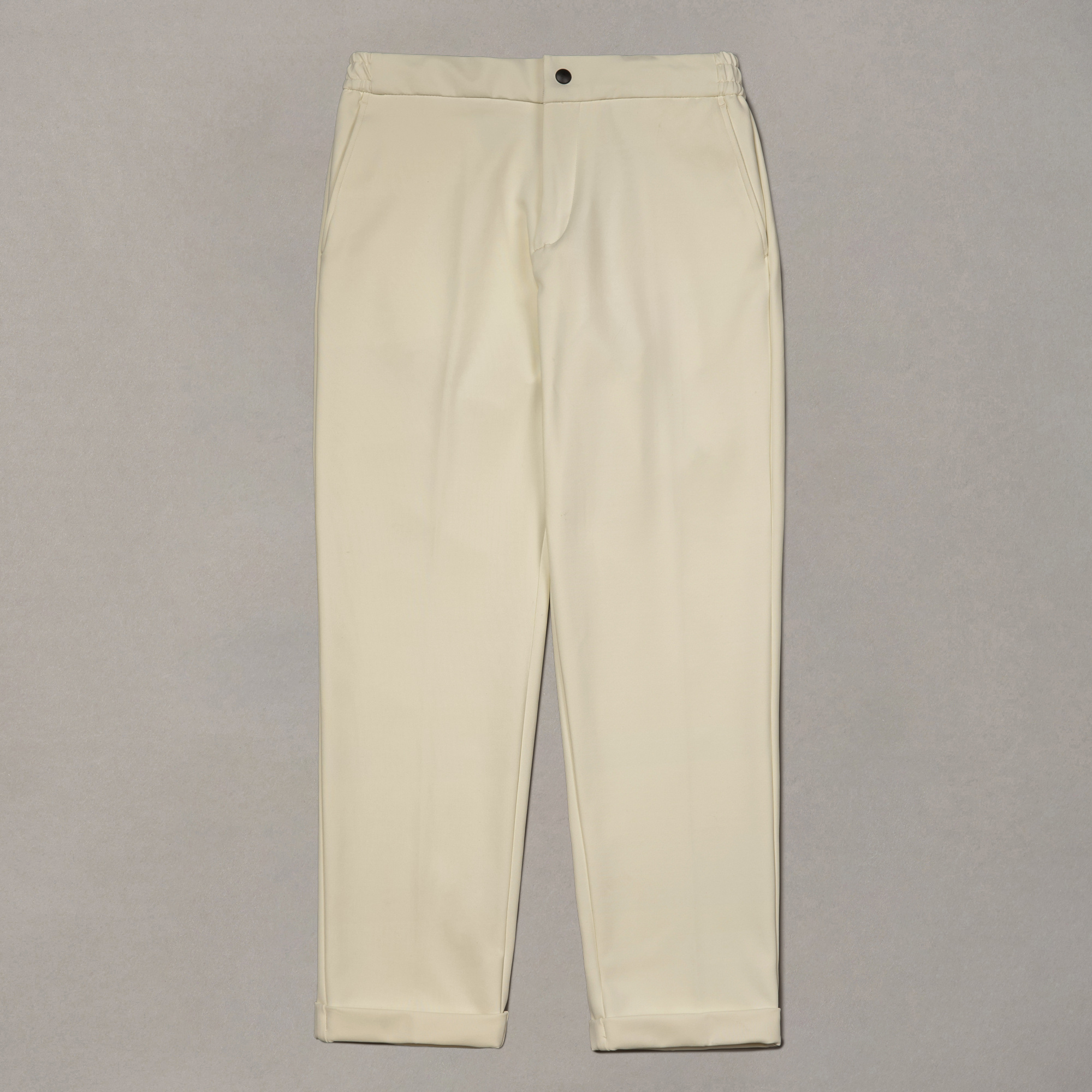 Witte broek met comforttaille