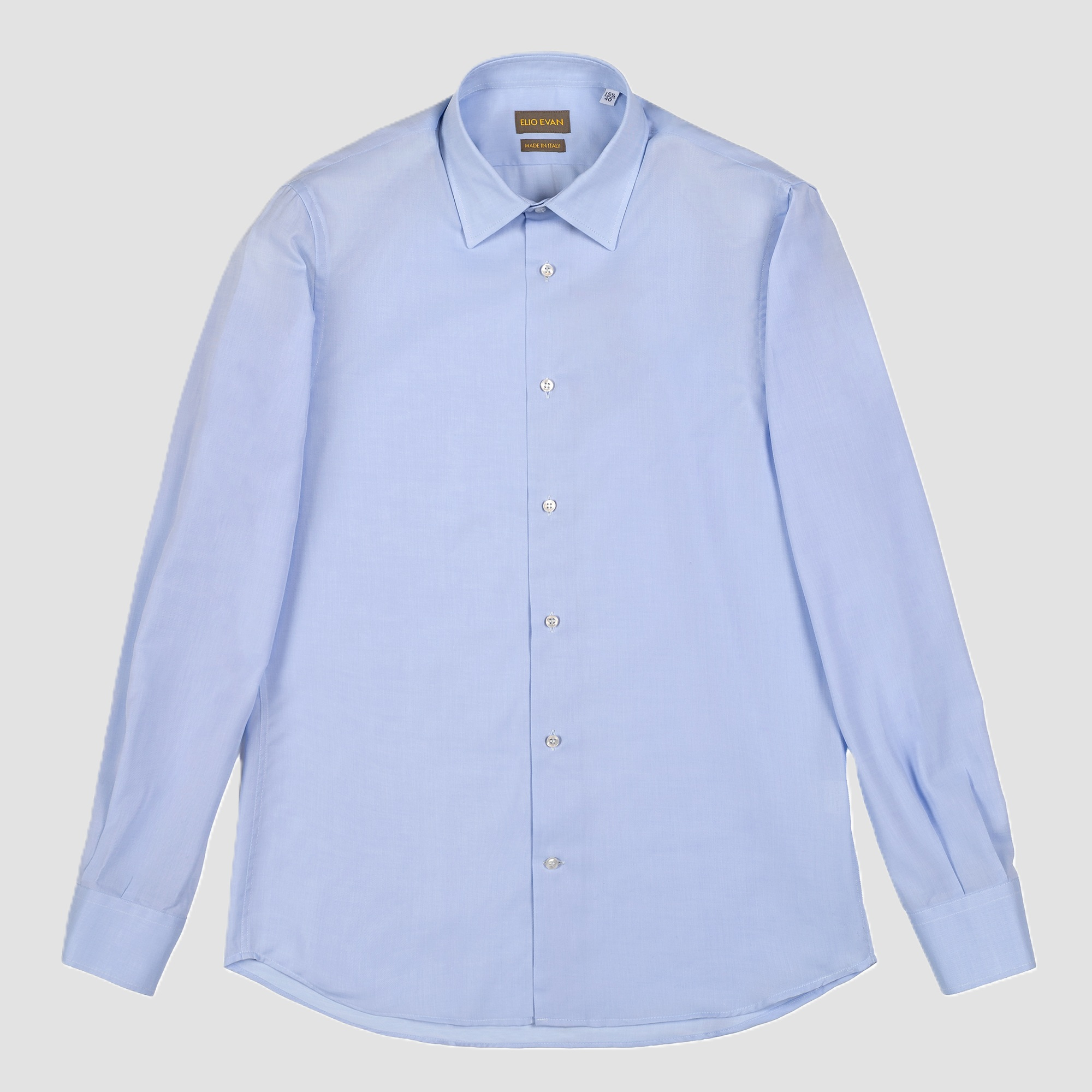 Camicia Celeste Semi Pointed