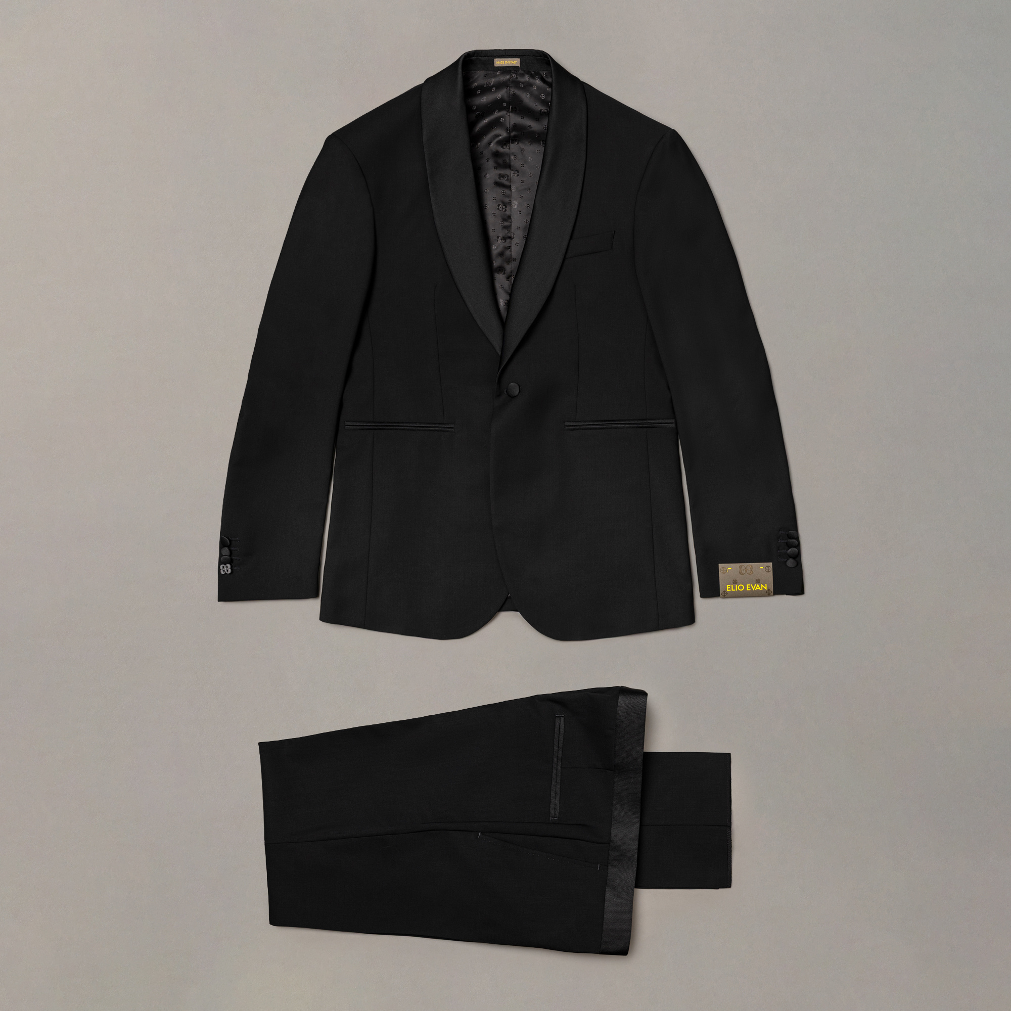 Black Tuxedo — Contrast Cuffs
