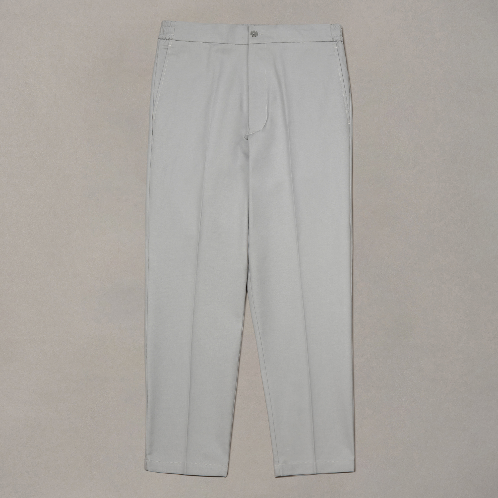 Grijze broek met comforttaille
