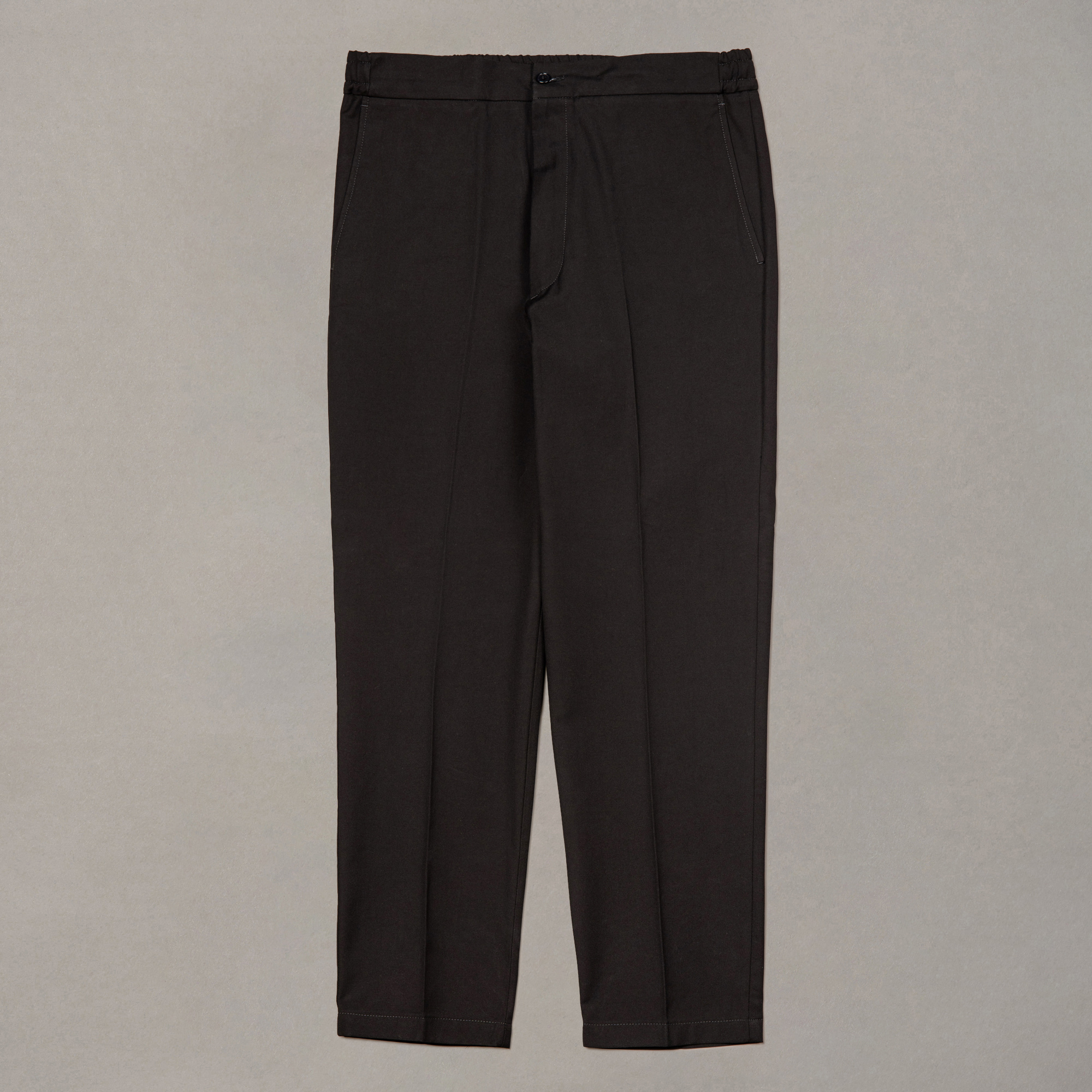 Zwarte broek met plooien