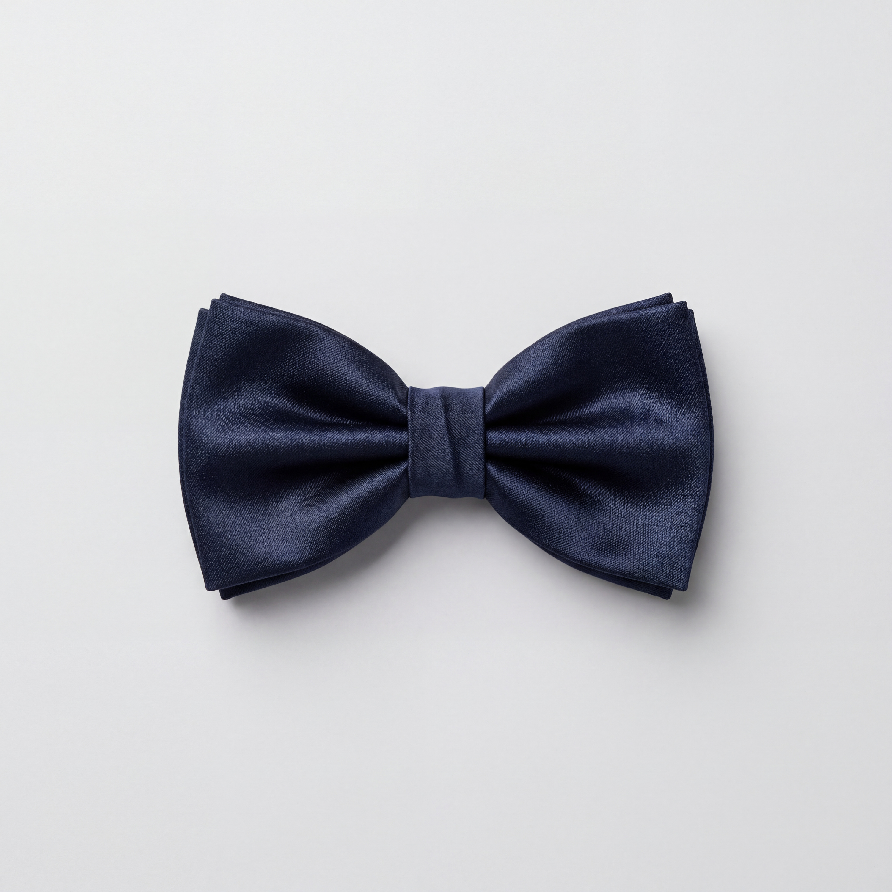 Blue Silk Bow Tie