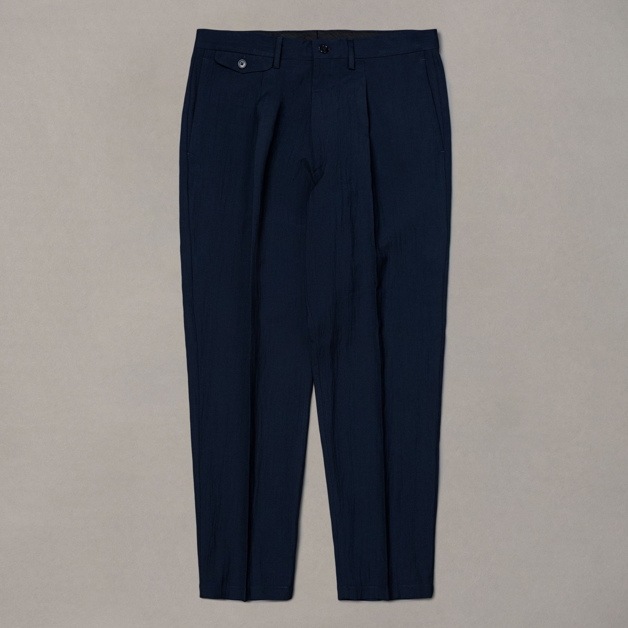 Blue Wool Trousers