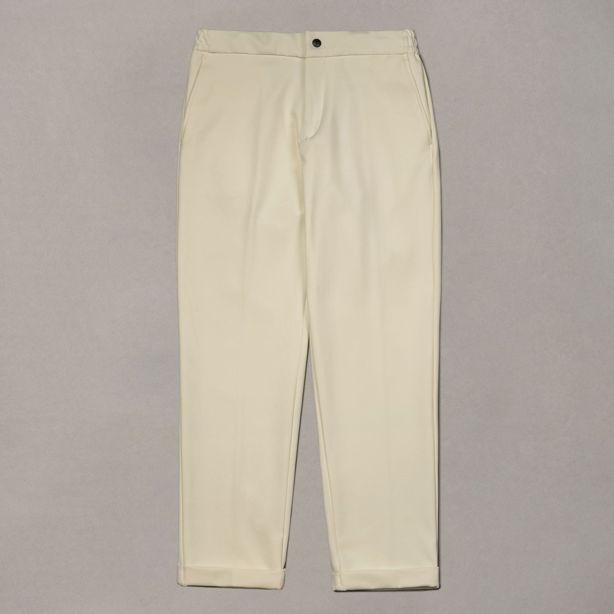 Witte broek met comforttaille