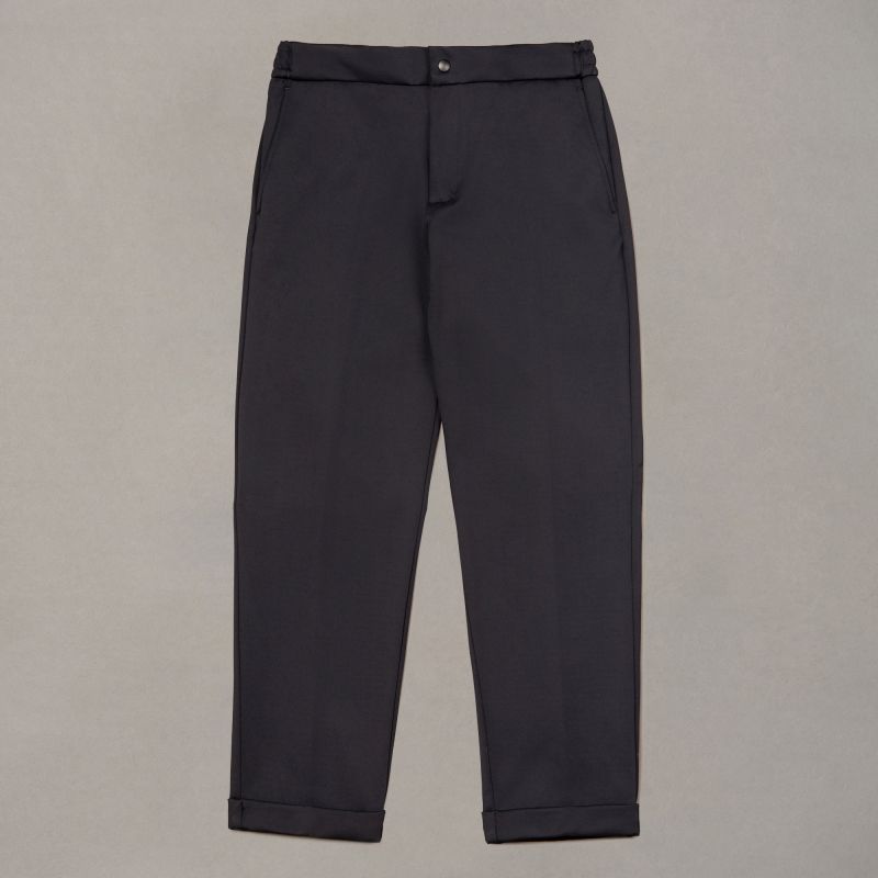 Blue Cuffed Trousers