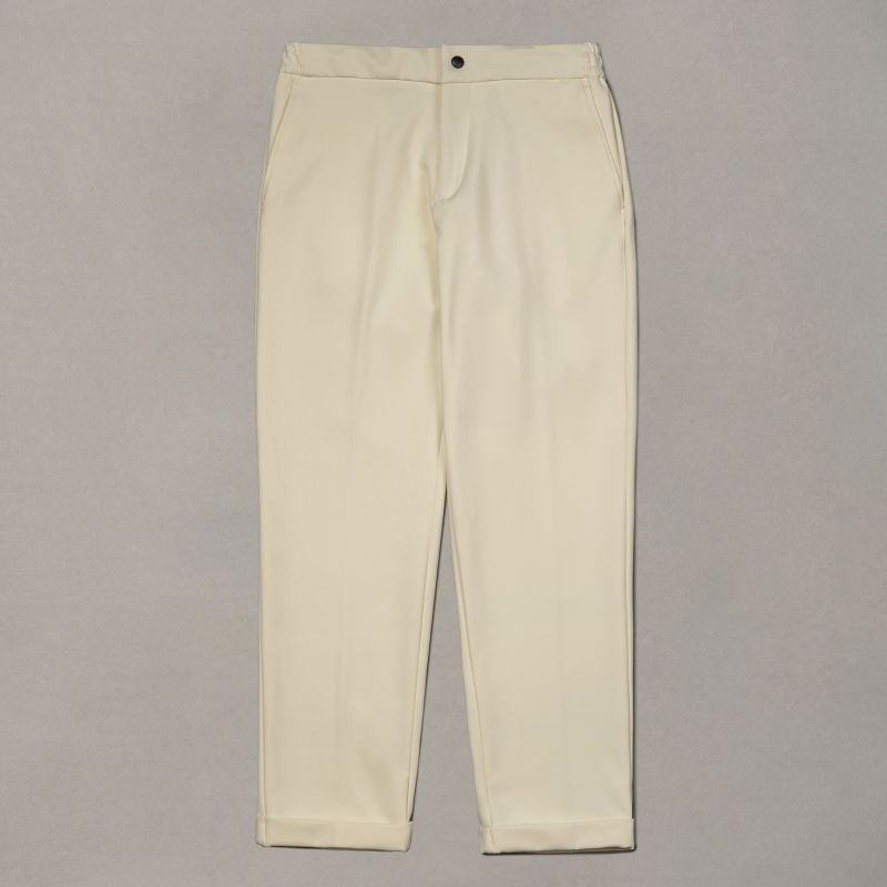 Witte broek met comforttaille