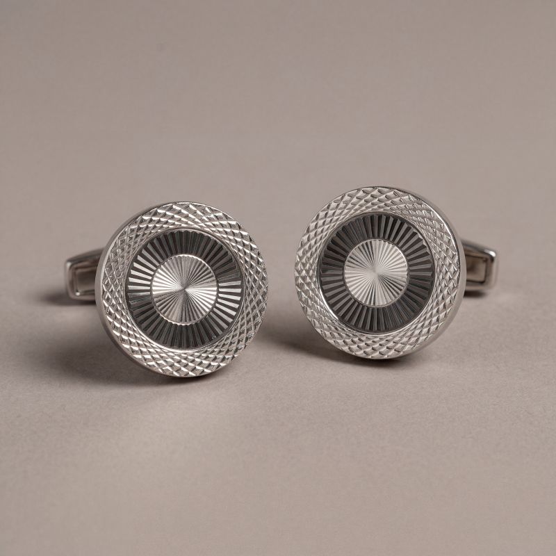 Nickel Steel Cufflinks