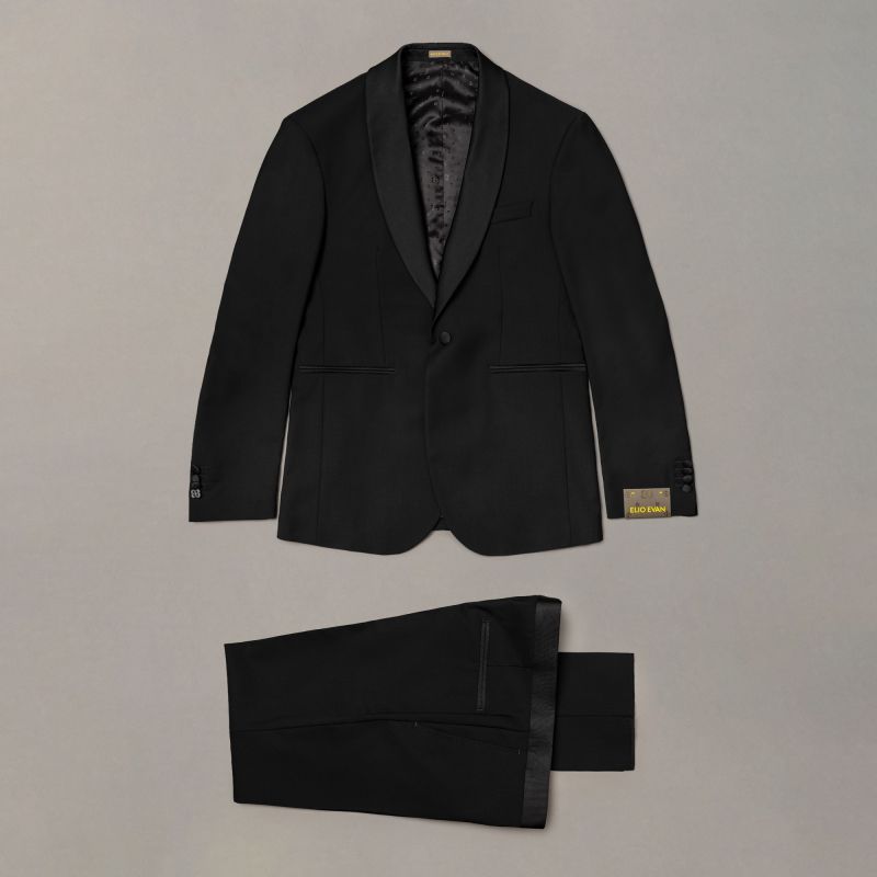 Black Tuxedo — Contrast Cuffs