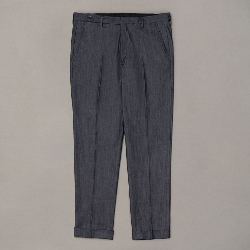 Blue Stretch Trousers