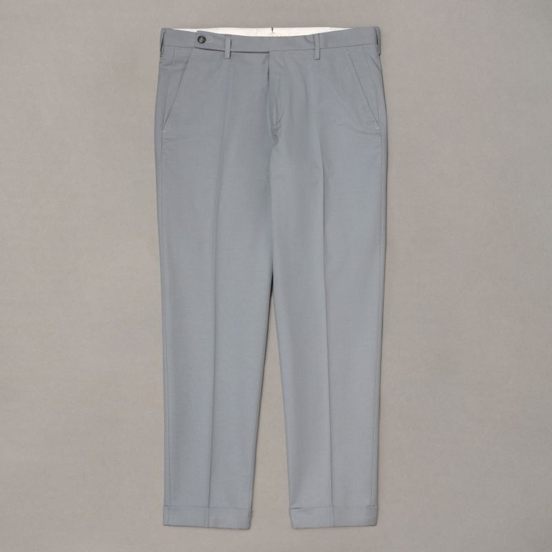 Cuffed Grey Trousers
