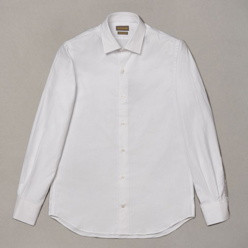 White Livigno Semi-Point Shirt