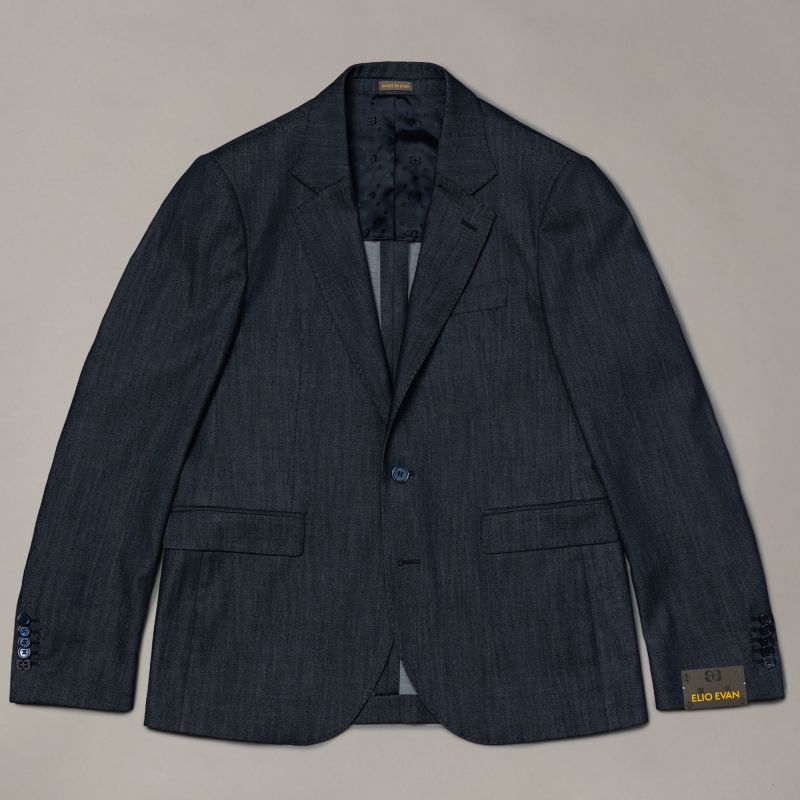 Blue Japanese Fabric Jacket